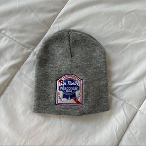Up North Wisconsin PBR Style Winter Beanie Hat
